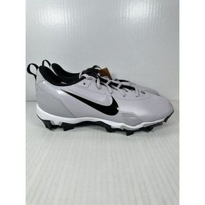 Nike Force Trout 9 Keystone Gray Black Baseball Cleats Mens Size 10.5 FB9728-002